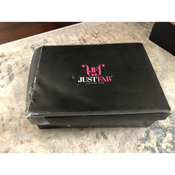 JustFab Open-Ted Wedges - Picture 7 of 8